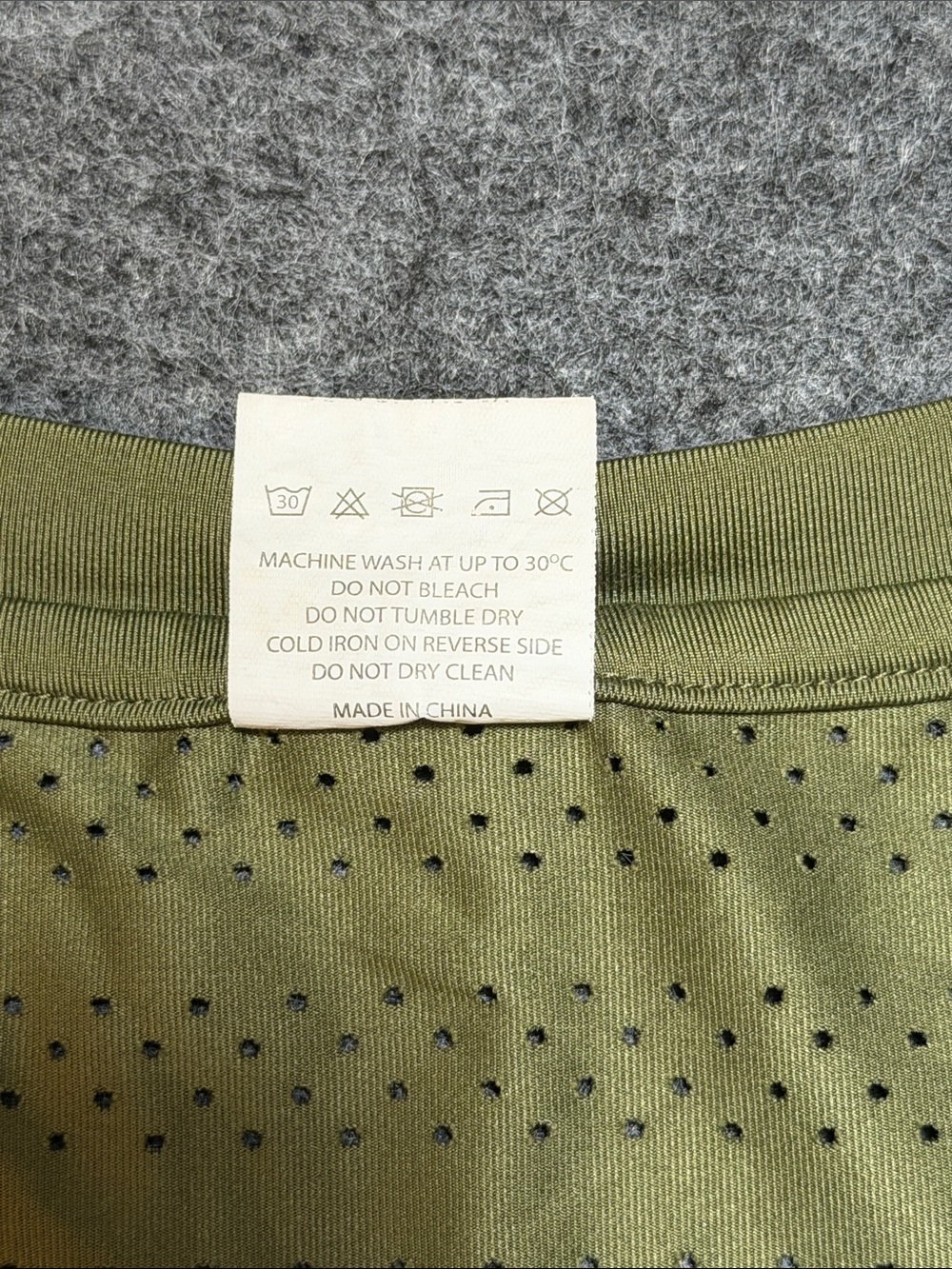 ZYIA Active Tank Top Womens Size L Olive Green Mesh Sleeveless Athleisure - Picture 6 of 8